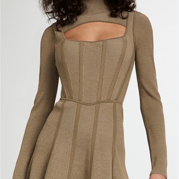 Dion Lee stirrup corset mini dress - Picture 2 of 5